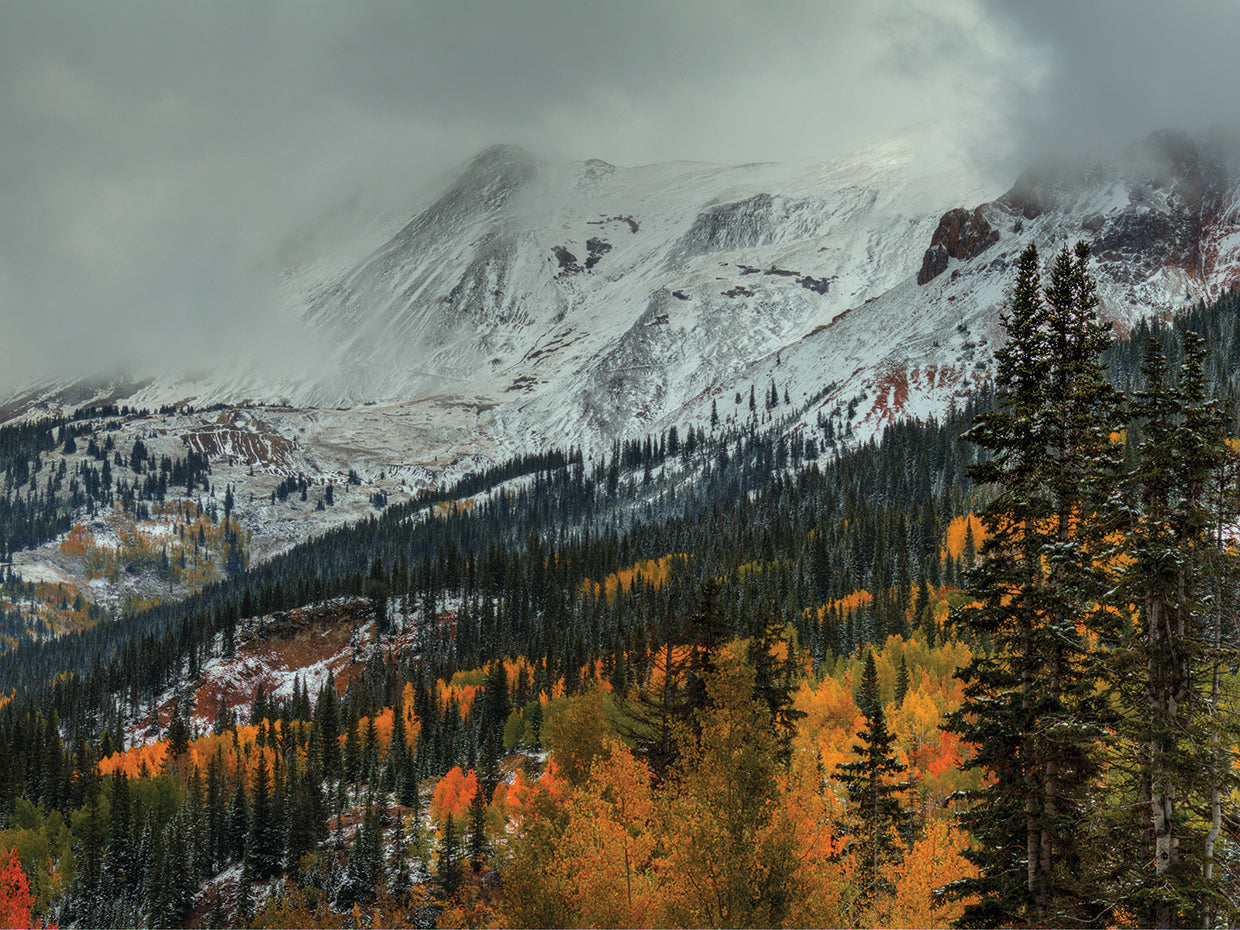 Dark Storm Over Red Mountain Pass