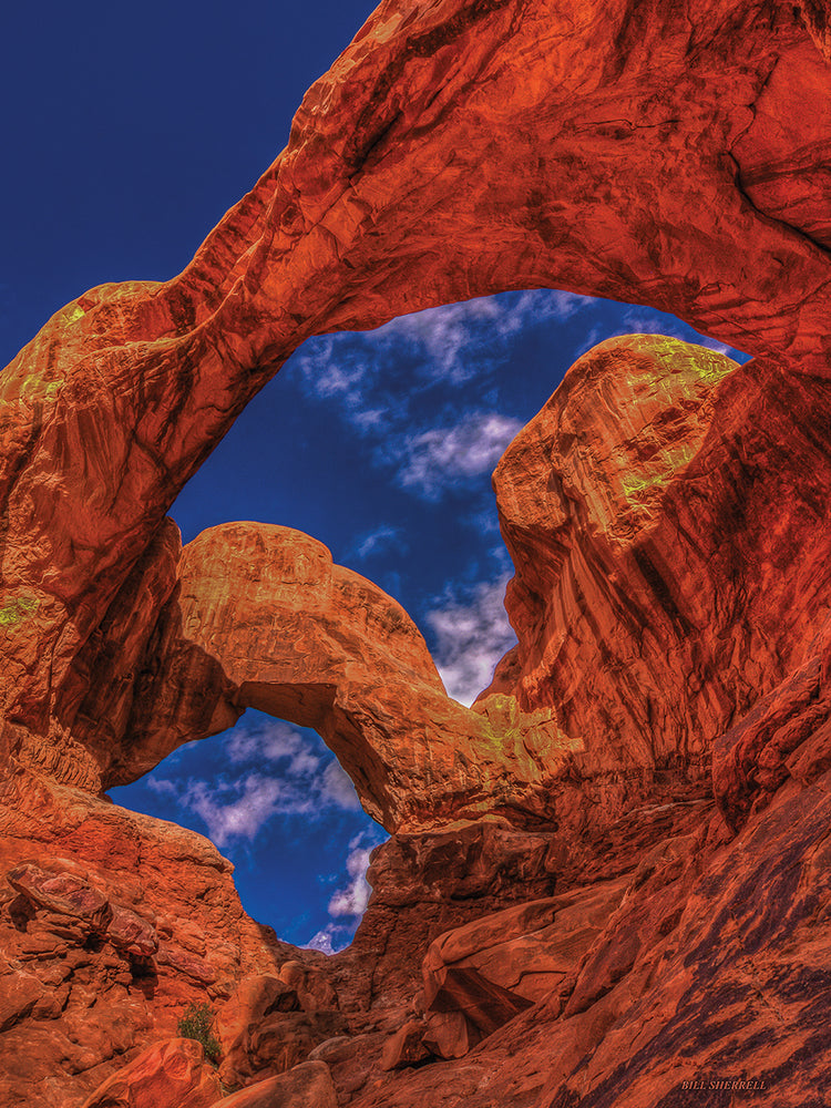 Arte de lienzo de doble arco