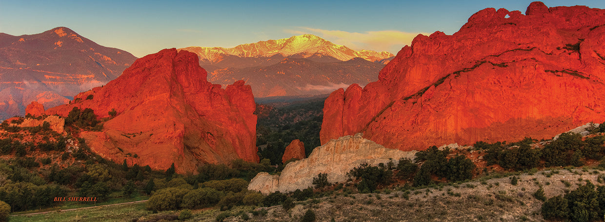 Sunrise At Garden Of The Gods