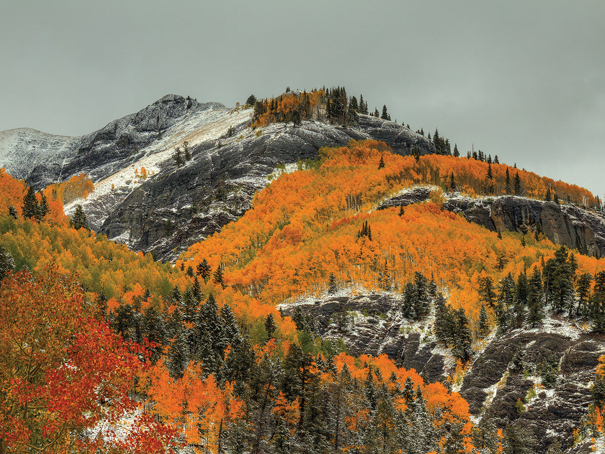 White Lace And Autumn Ridges