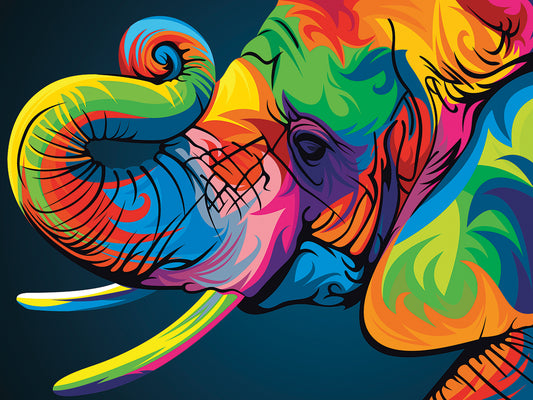 Elephant Canvas Art