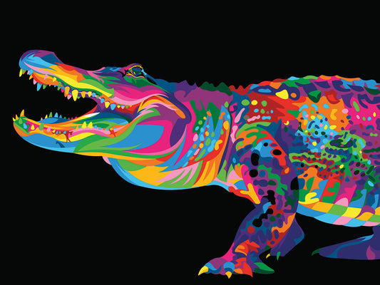 Alligator Canvas Art