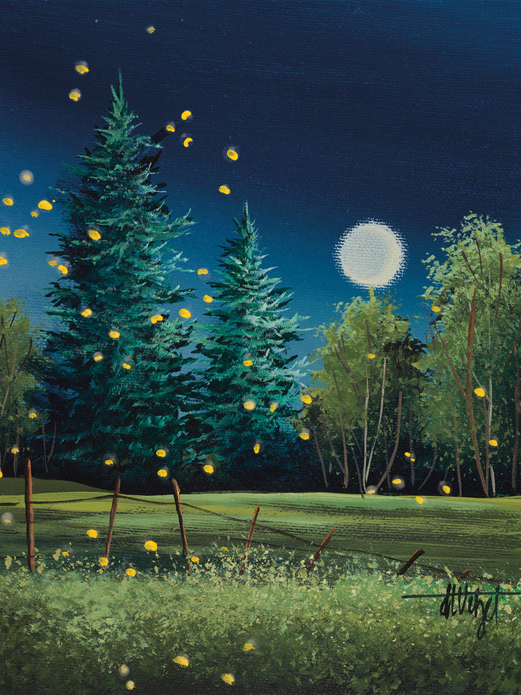 Fireflies on the Moonlight