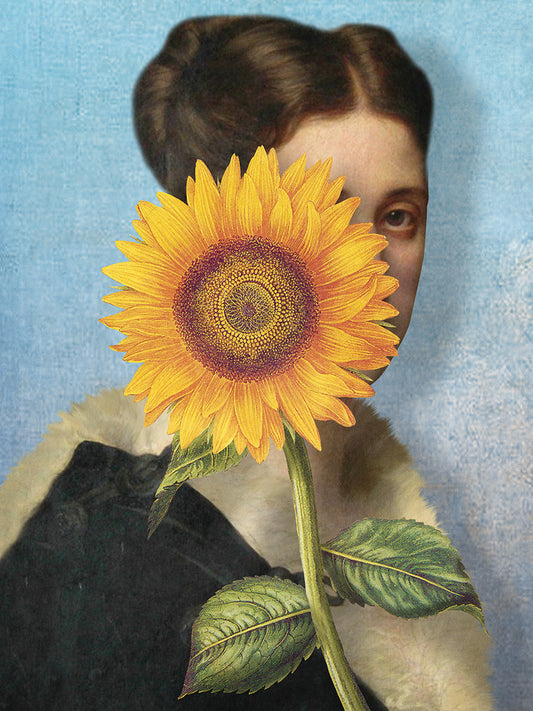 Girl with Sunflower