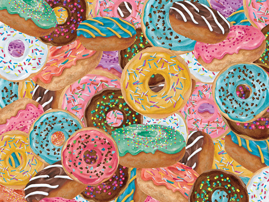Donuts Galore FLT Canvas Art