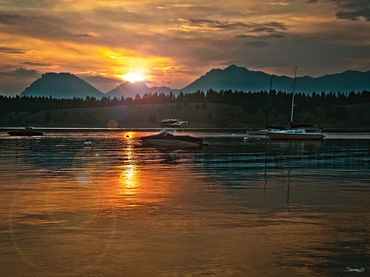 Tetons Jackson lake