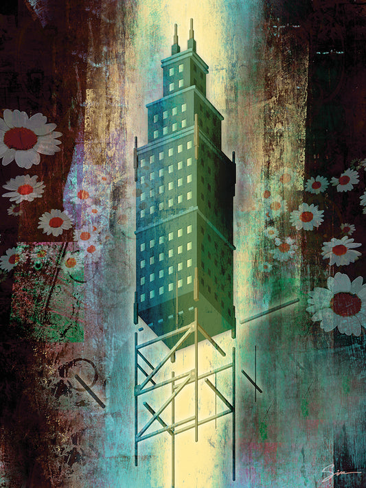 Spring Time In The City Canvas Art