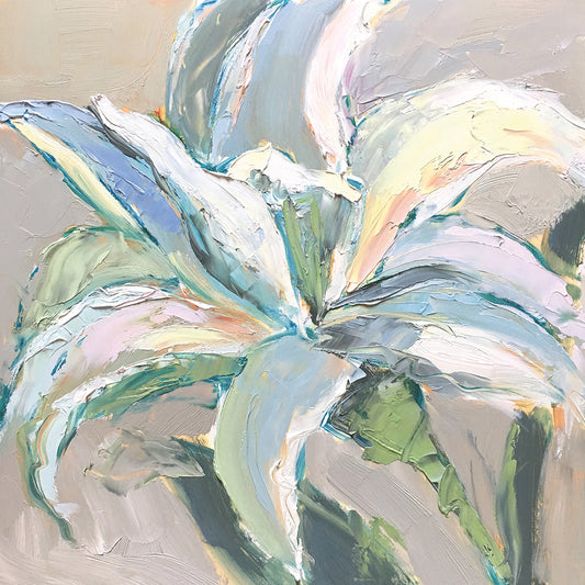 Lily 2 by Jennifer Stottle Taylor - top quality wall art work on large canvas & framed canvas prints