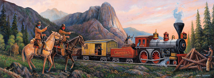 Train Robbery Panoramic