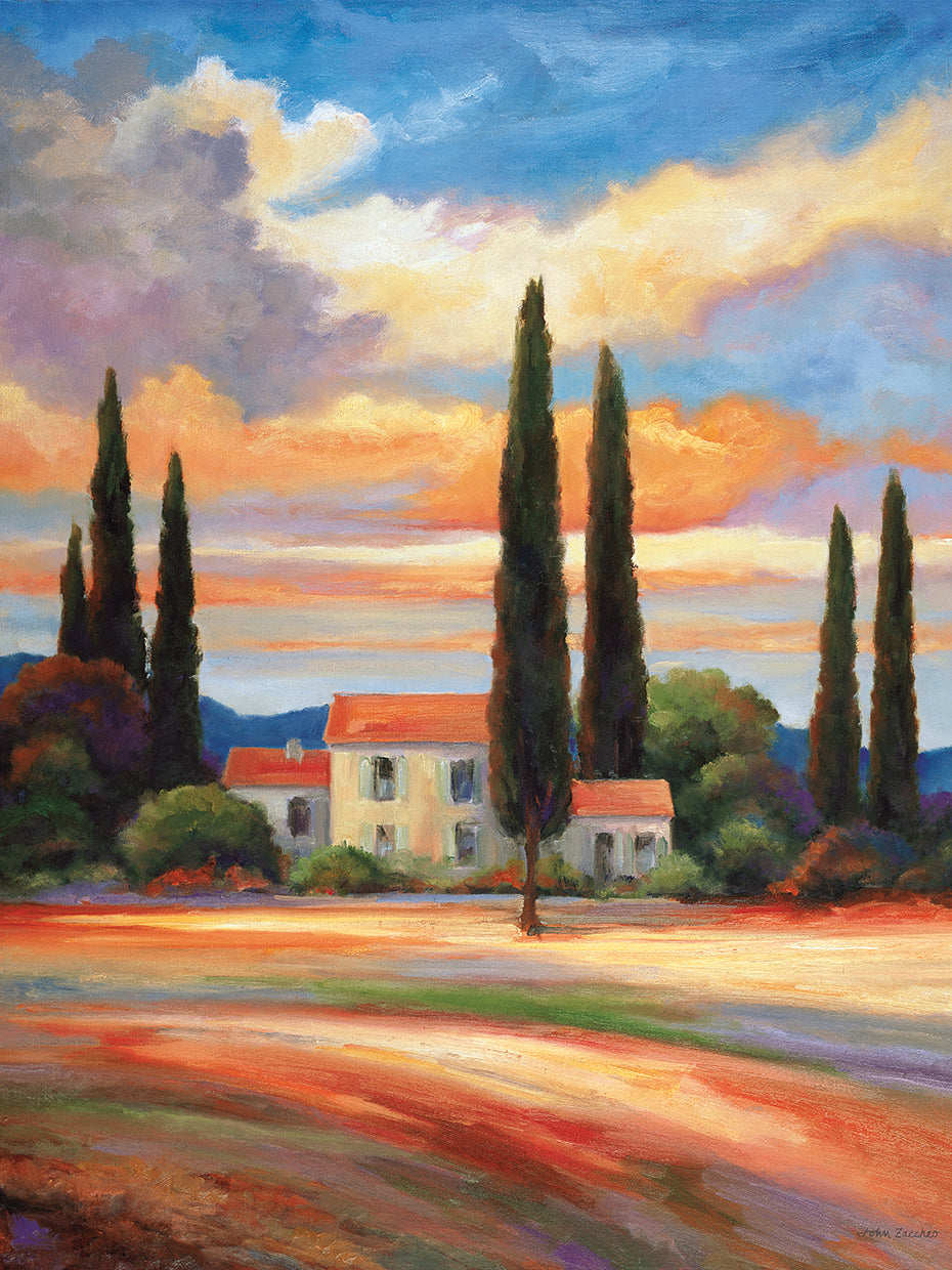 Sunset In Provence