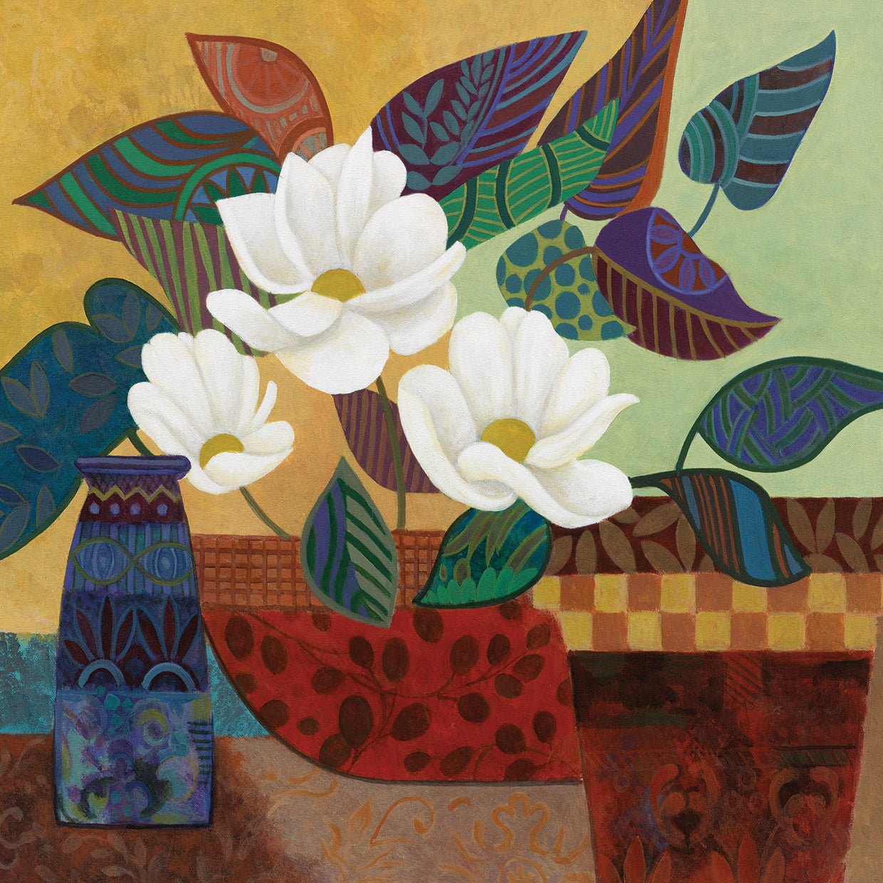 Stained Glass Floral