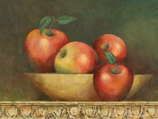 Red Apple Still Life Canvas Art