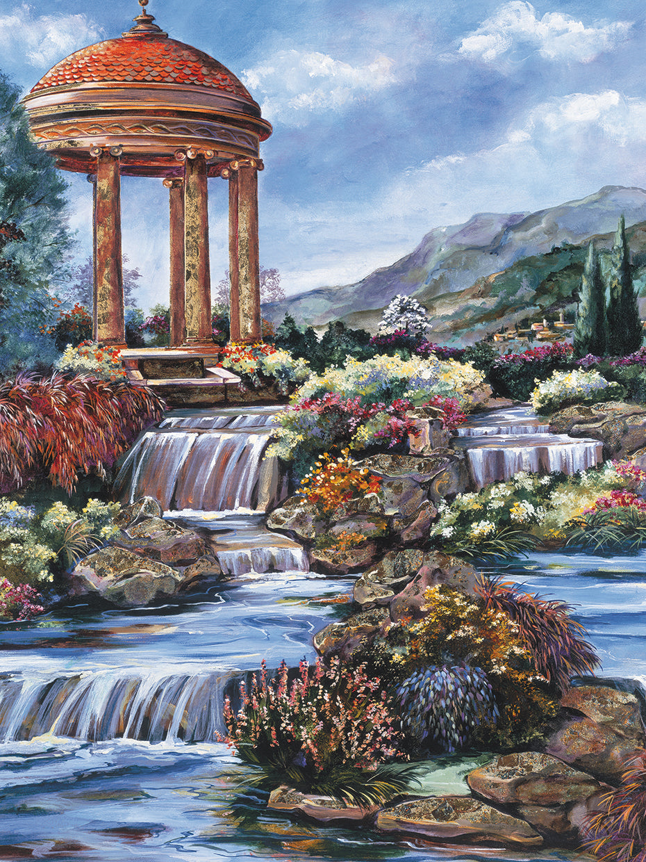 By The Waterfall