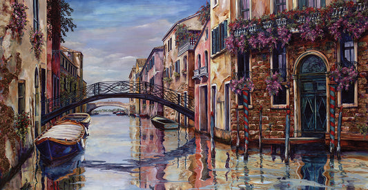 Springtime In Venice Canvas Art