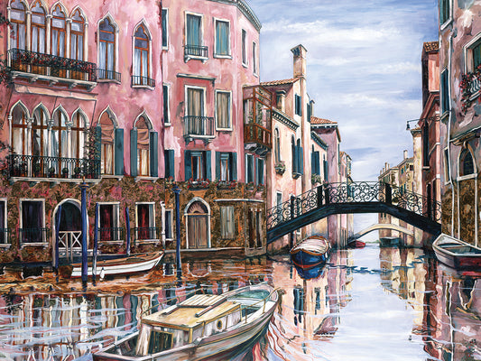 Afternoon In Venice Canvas Art