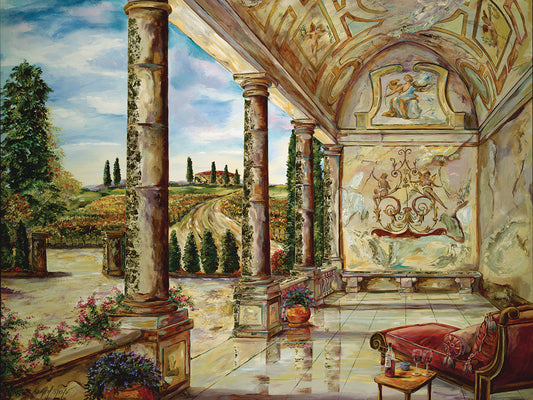 Villa Angelica Canvas Art