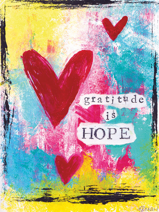 Gratitude Is Hope Canvas Art