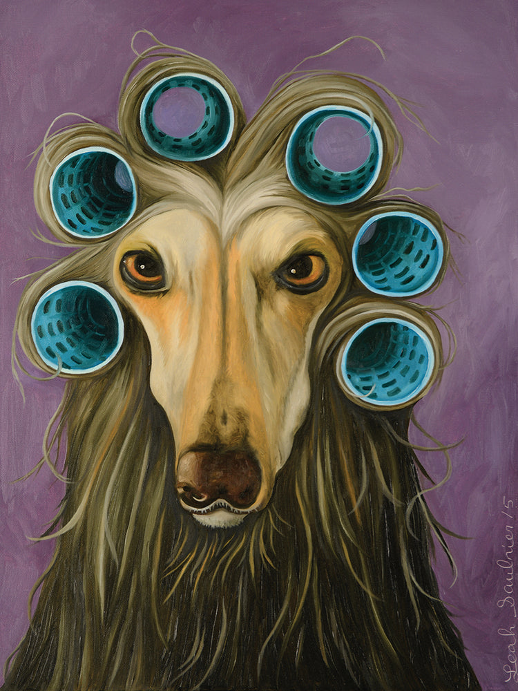 Arte de lienzo rizado