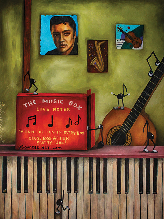Music Box Canvas Art