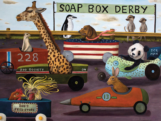 Soap Box Derby Canvas Art