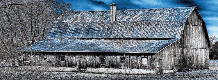 Bue Roof Barn