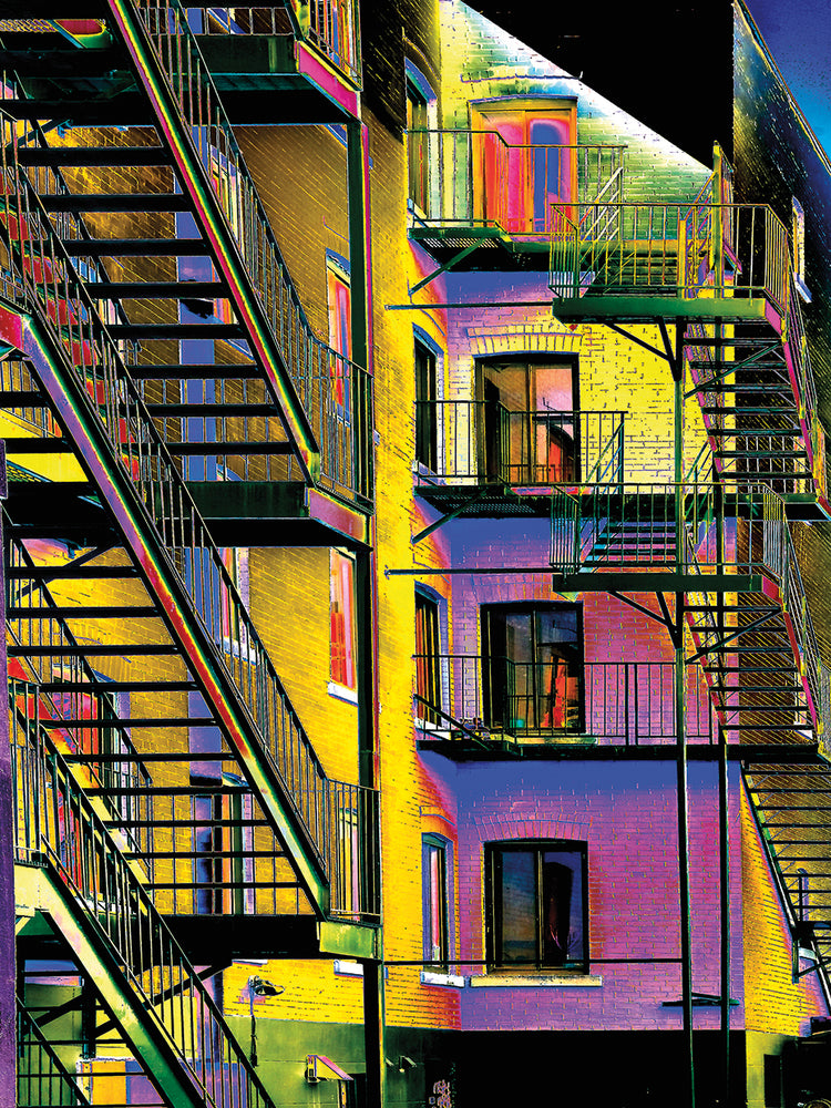 Fire Stairs Color