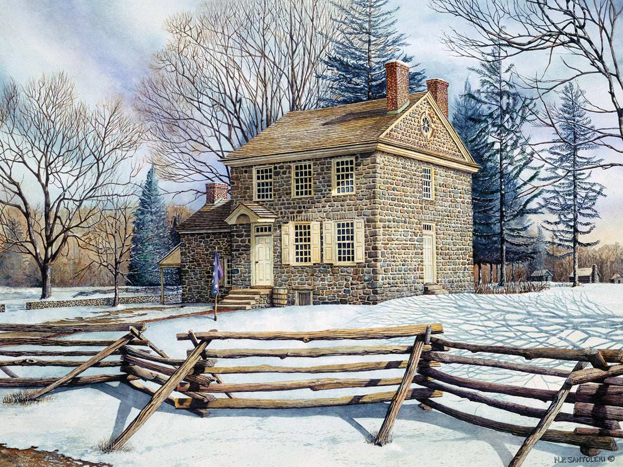 Winter At Valley Forge