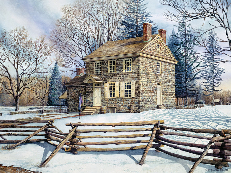 Winter At Valley Forge