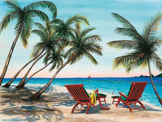 Tropical Vacation Canvas Art