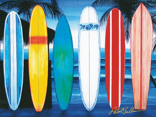 Surfboards Canvas Art