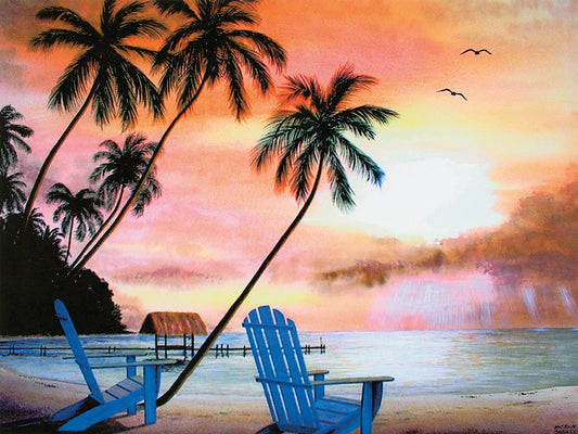 Tropical Morning Canvas Art