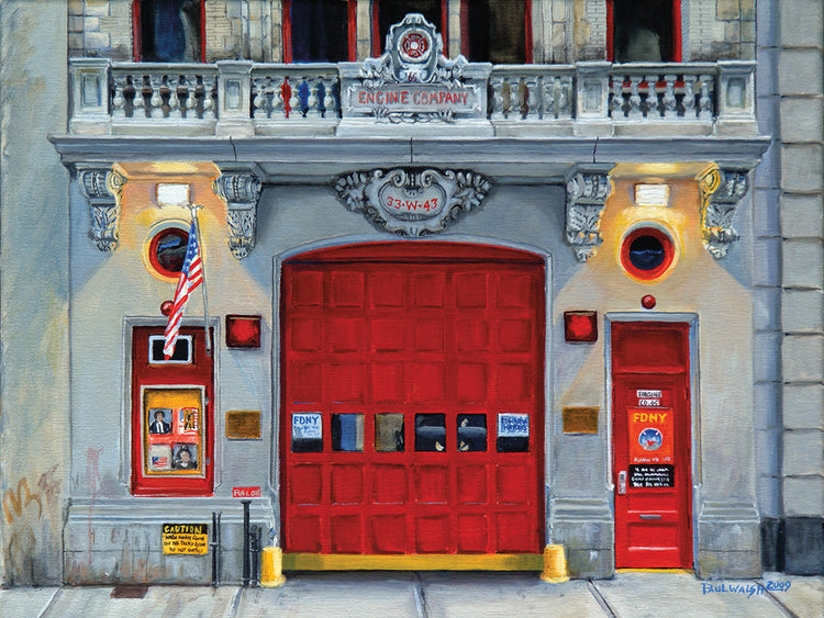 Arte de la lona del motor 65 de Fdny