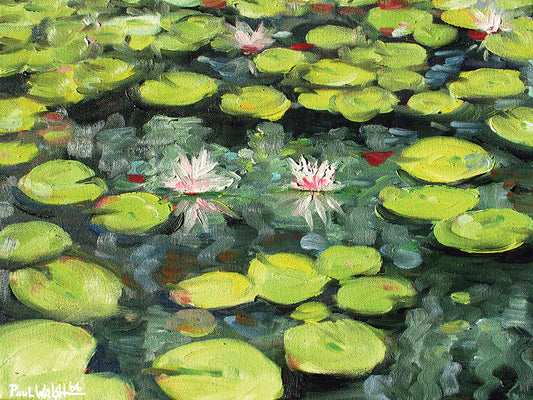 Lilly Pond Canvas Art