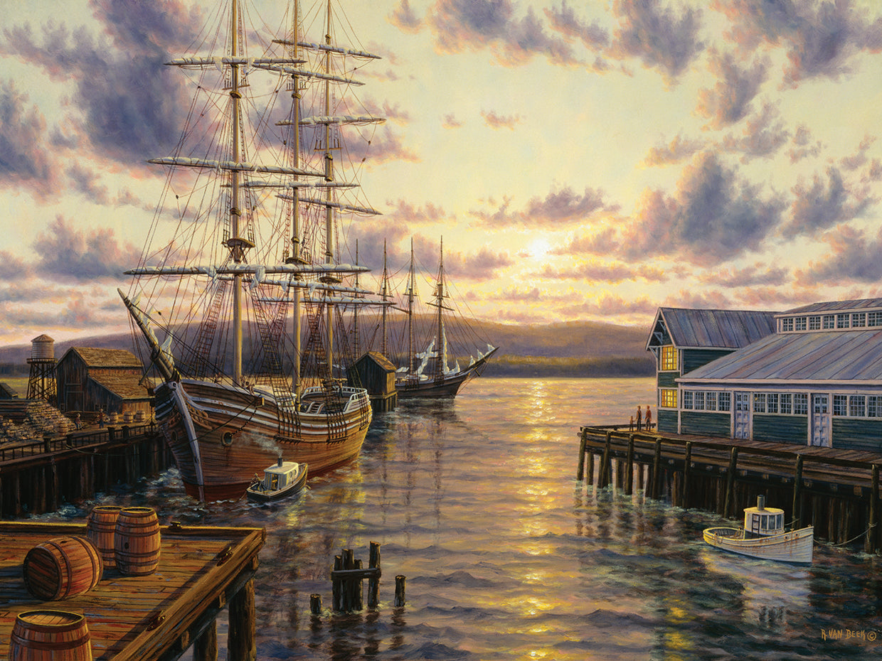 Harbor Sunset