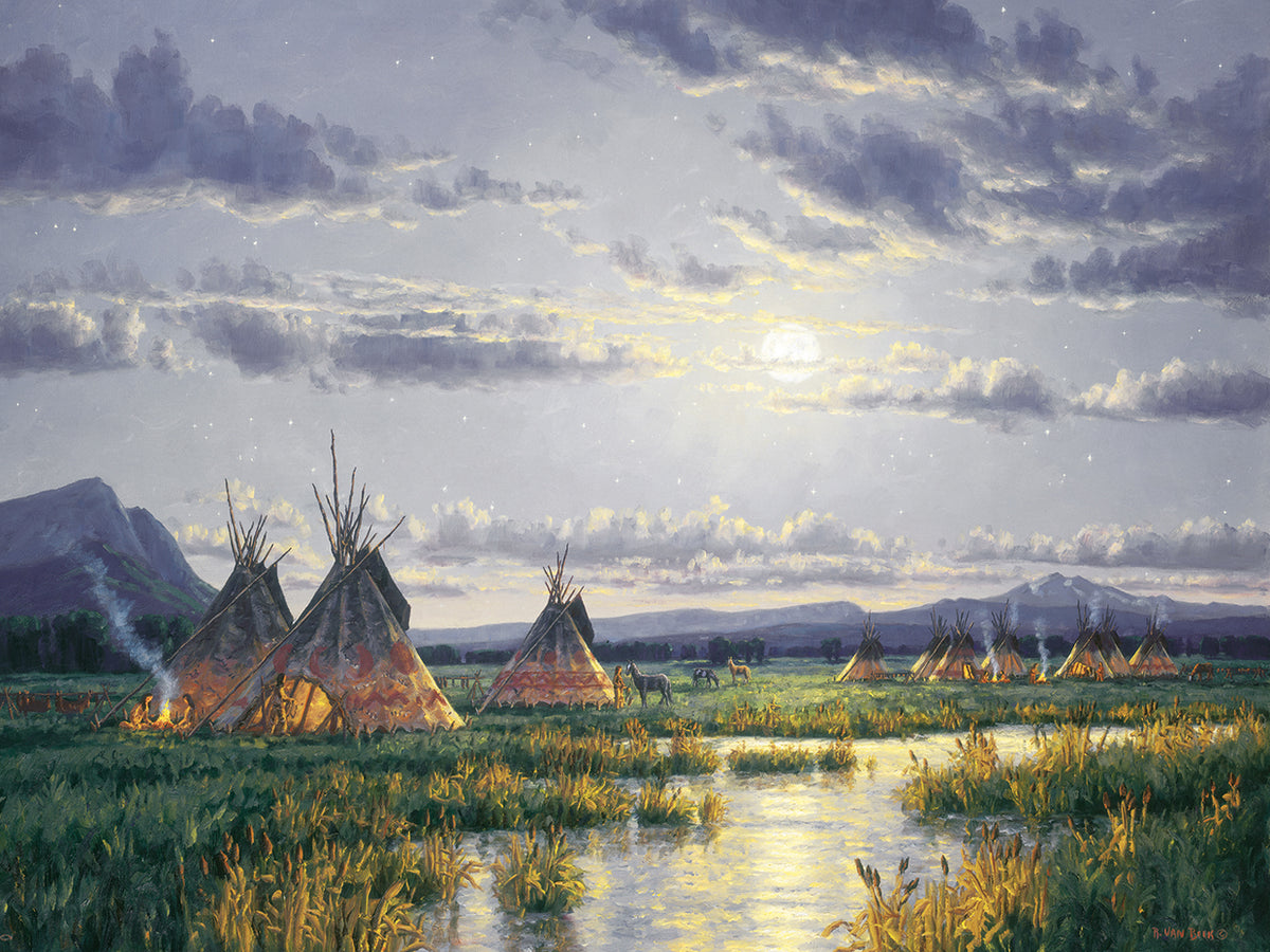 Moonlit Encampment