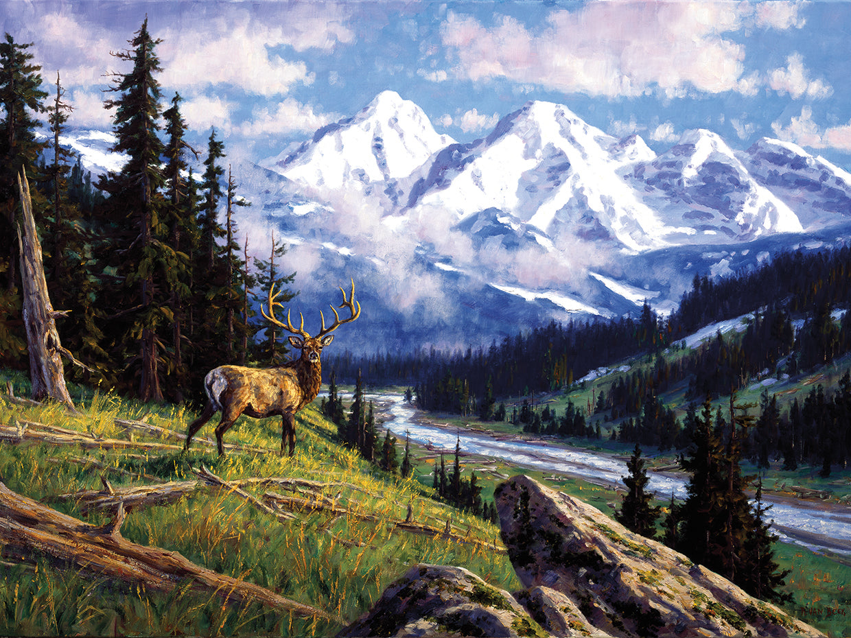 Early Snow On The Sisters Range