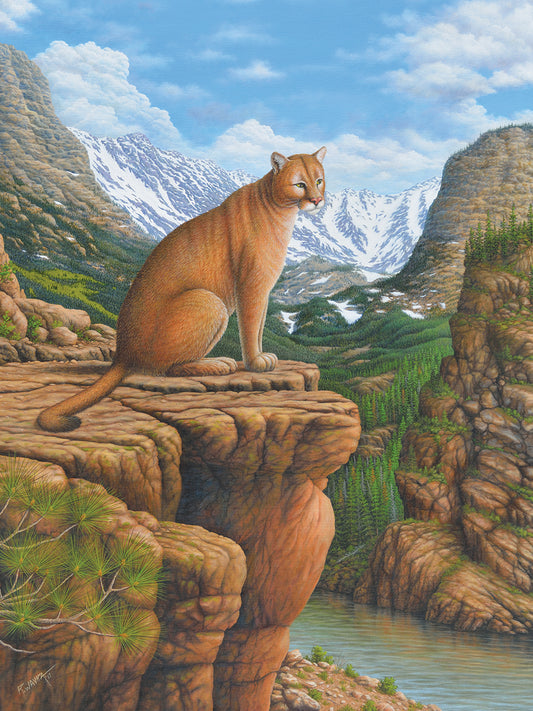 Cougar Canvas Art