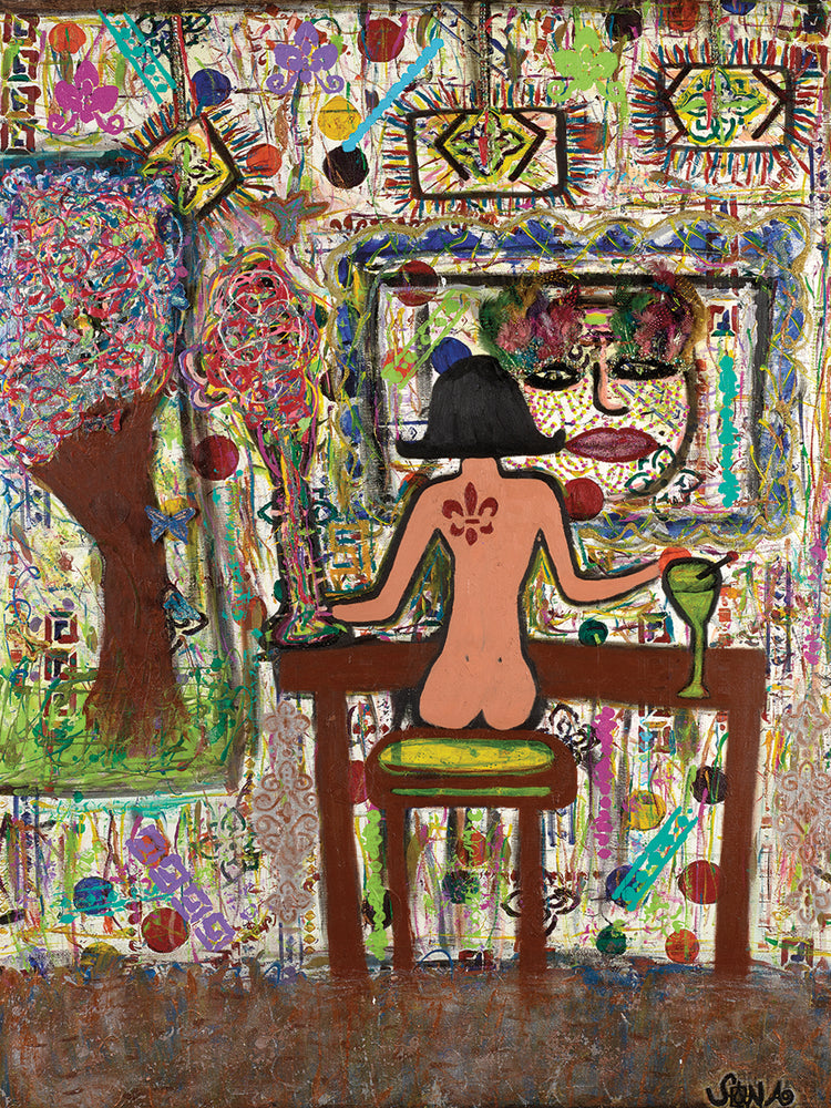 Her Grace with Cocktail - LA Woman