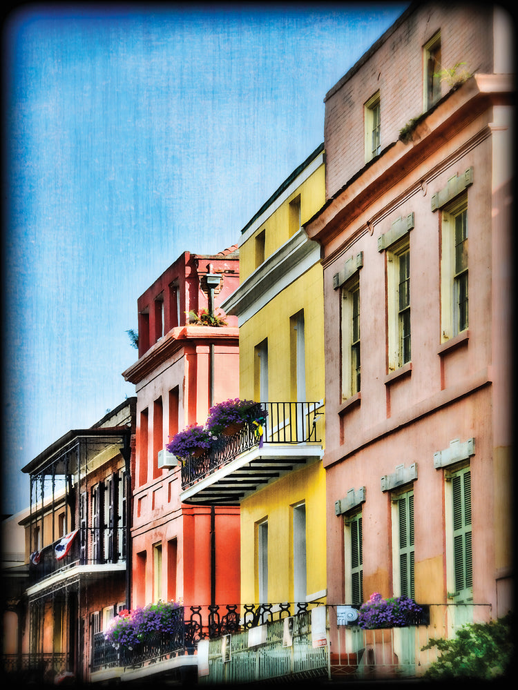NOLA-French Quarter Pastels