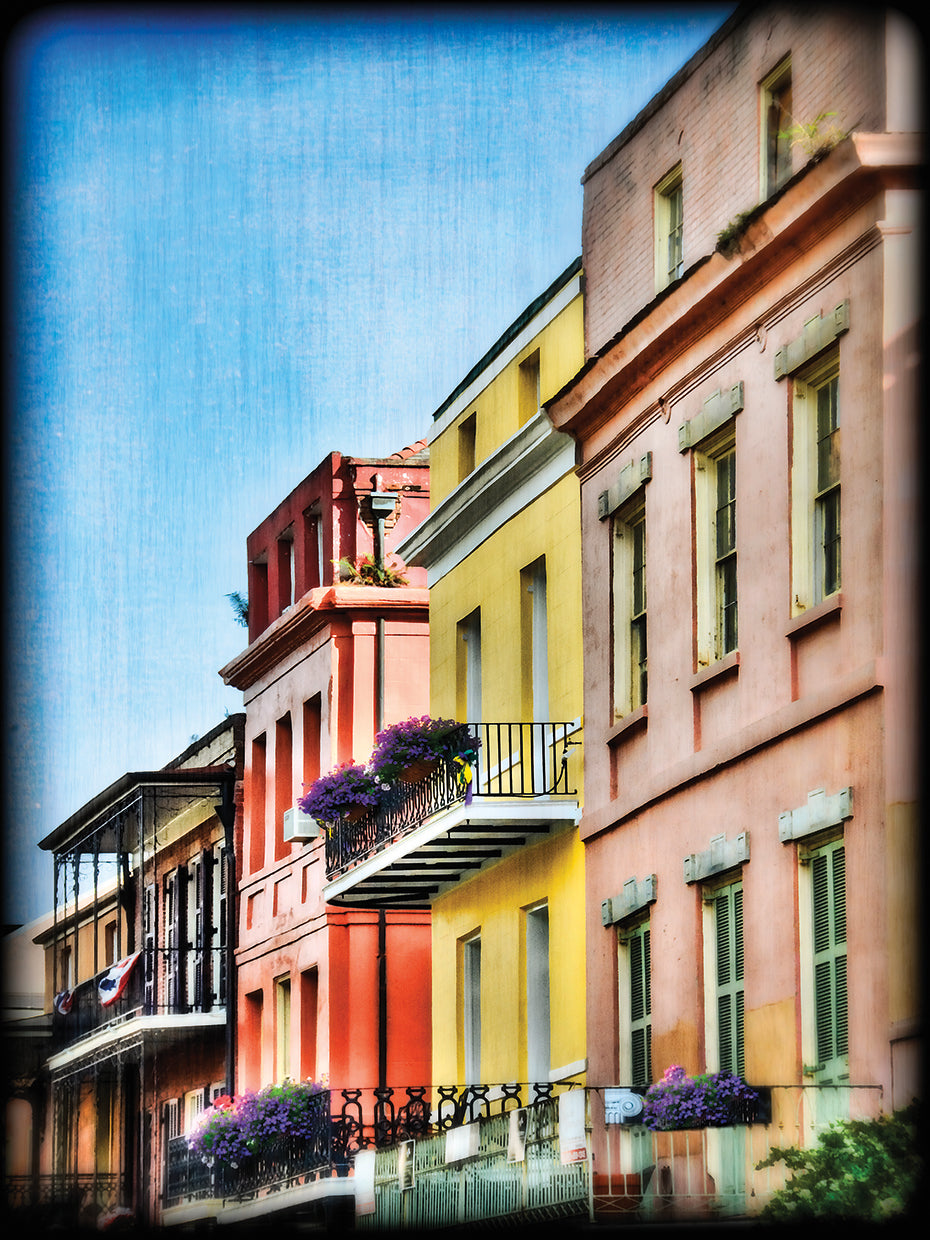 NOLA-French Quarter Pastels