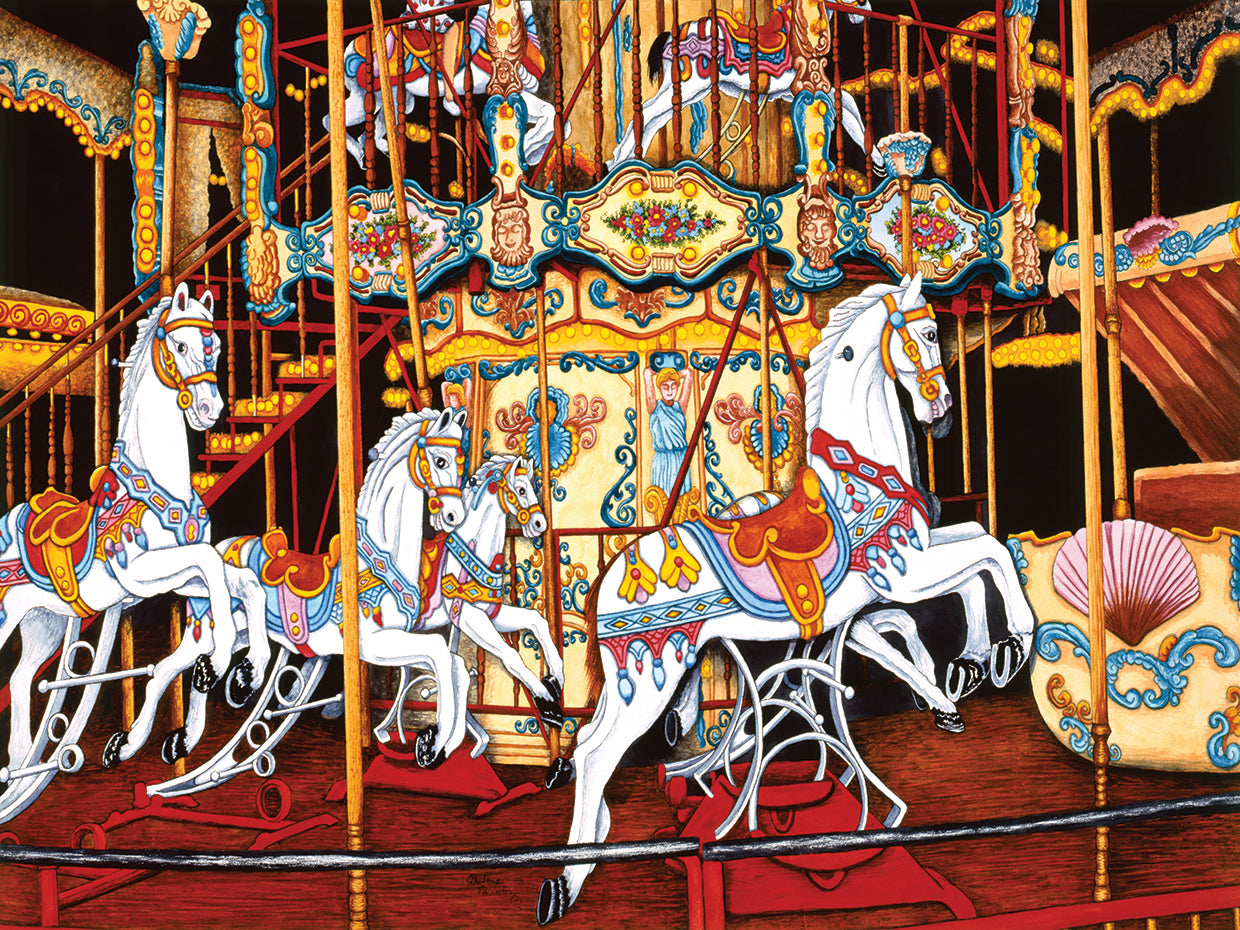 Carousel At The Fair