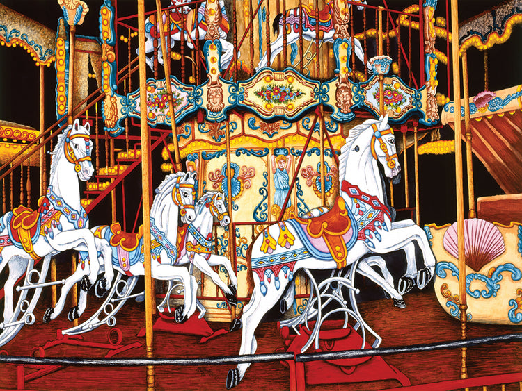 Carousel At The Fair