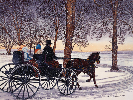Gentleman's Carriage Canvas Art