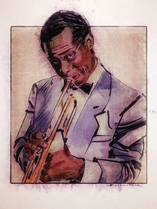 Jazz Man Canvas Art
