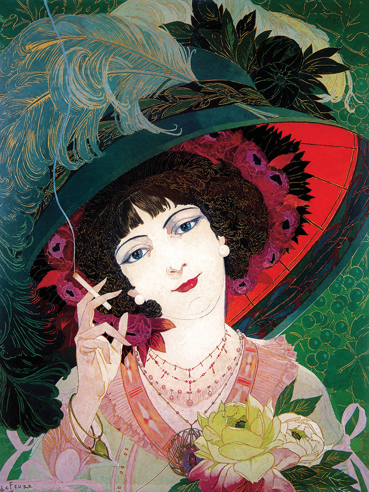 De Feure Smoker Portrait I