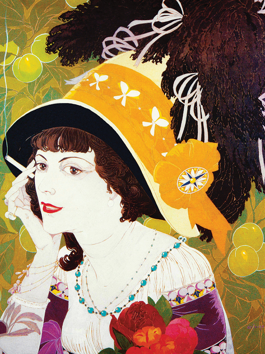 De Feure Smoking Woman III