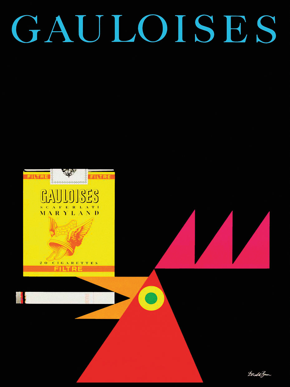 Gauloises arte de la lona