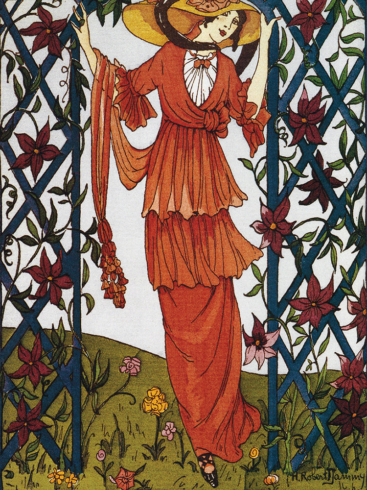 Mujeres en el jardín Lienzo