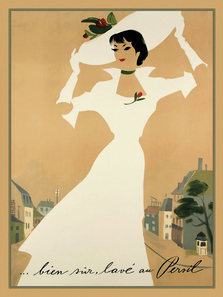 Woman in white Dress
