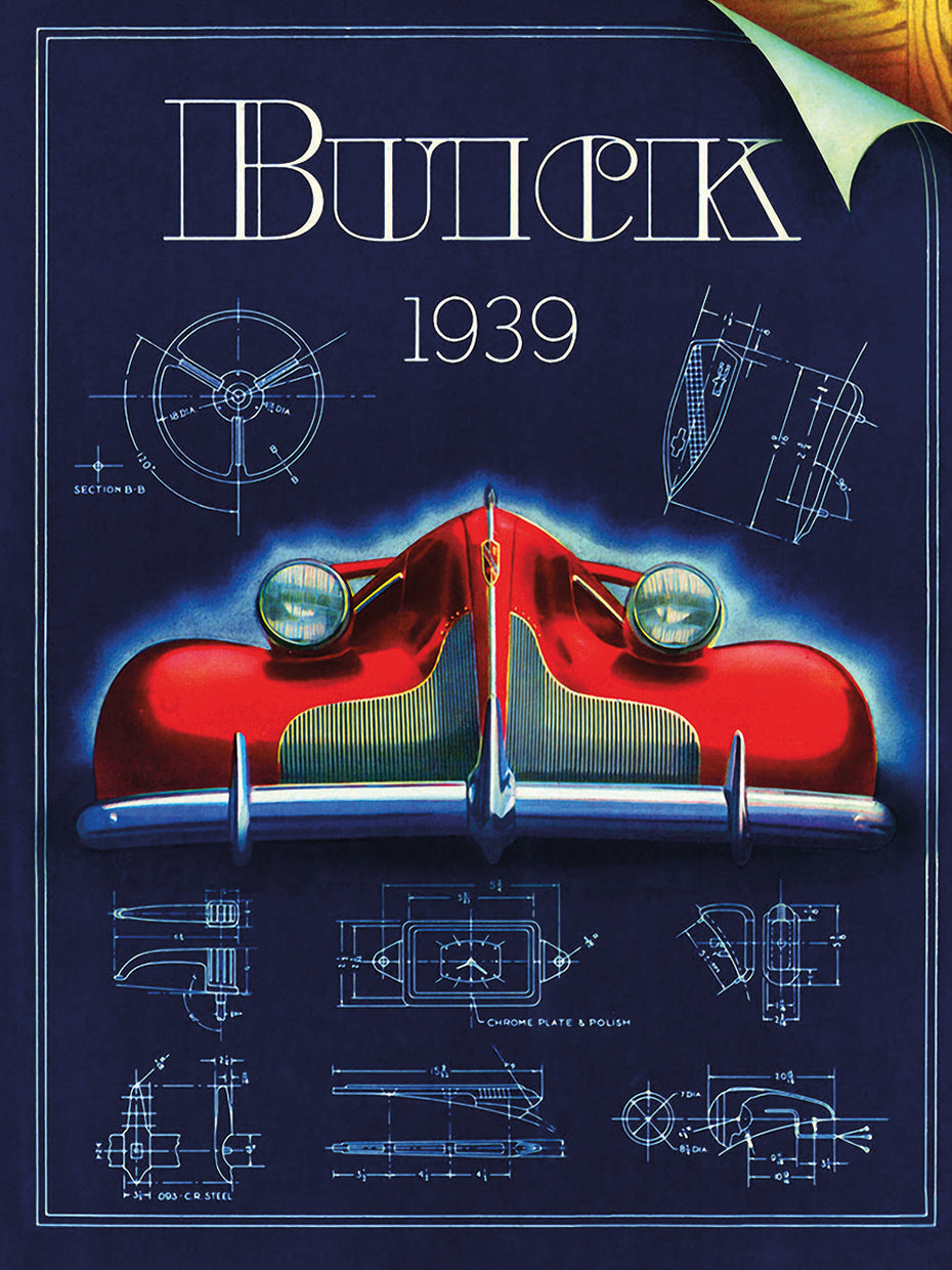 Car Blueprints Ad